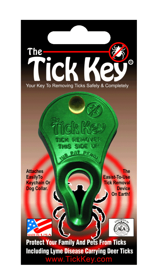 tick key grün