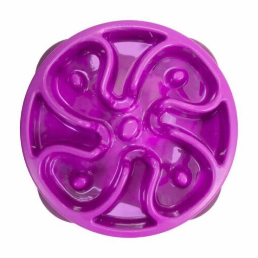 Outward Hound - Slow Bowl Fun Feeder Violett-3287